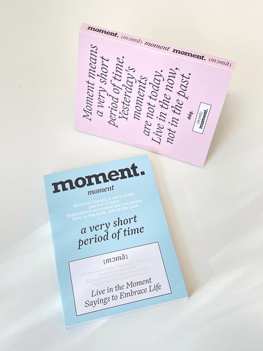 The Moment - A6 Color-Page  Bullet Journal Notebook