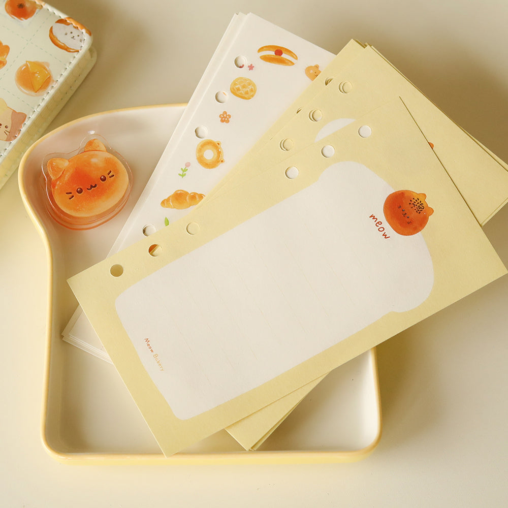 Cat Bread M5/A7/A6 Notebook Refill Pages