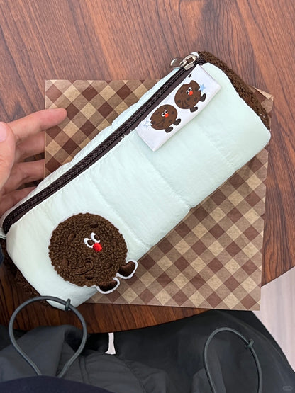 Original Design Mint Chocolate Cookie Pencil Pouch