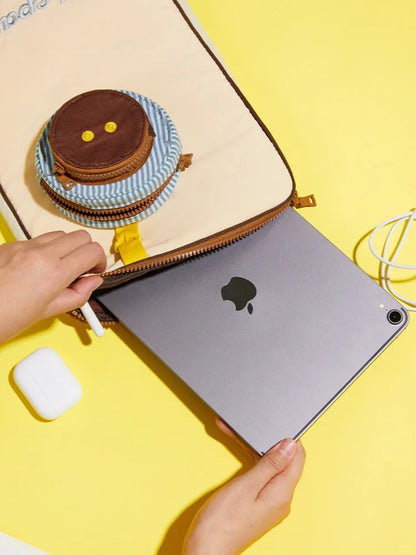 Cute Computer/iPad/Tablet Headphone Storage Bag