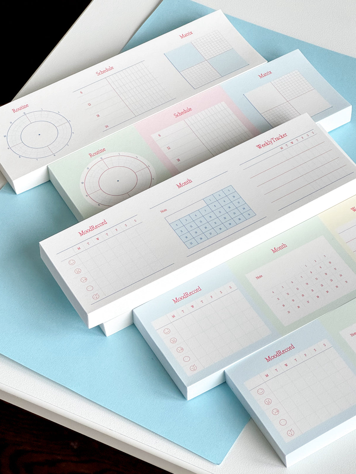 Original 3-in-1 Time Management, Functional Notepads, Journal Material