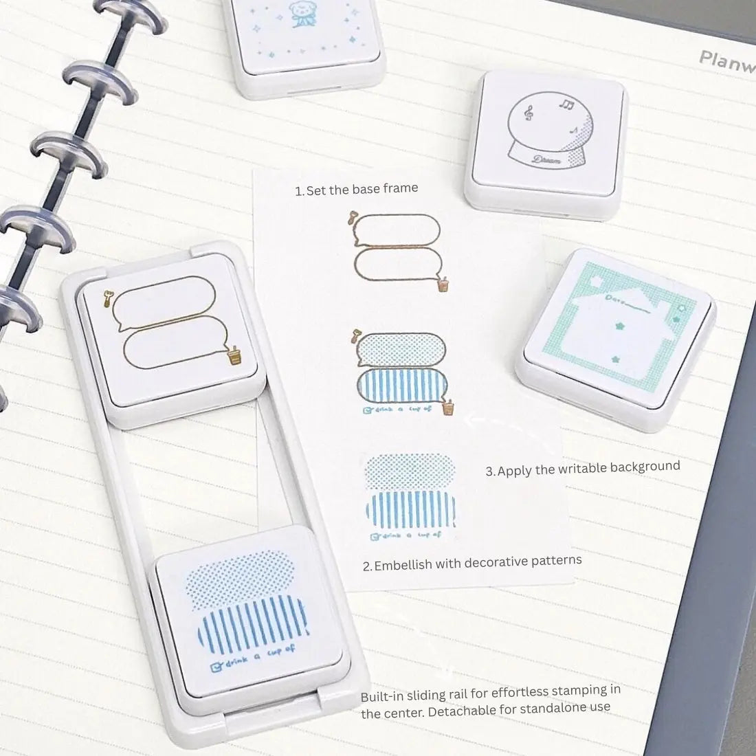 The Infinity Glide Precision Layering Stamp Set ChicChoi