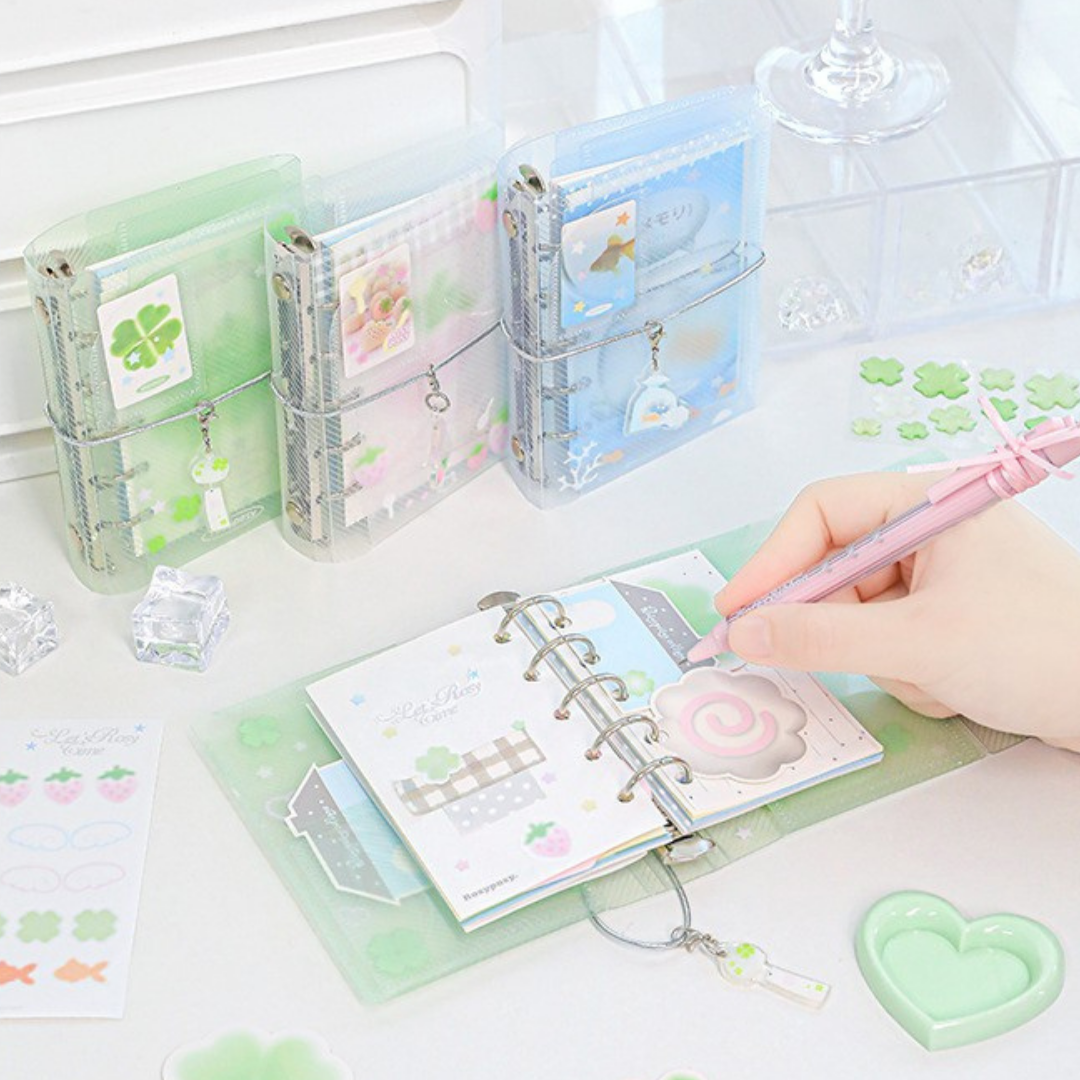 M5 Mini Portable Trifold Binders with Inner Accessories