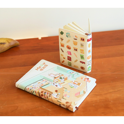 Convenience Store Collection PU Leather Notebooks, A5, A6