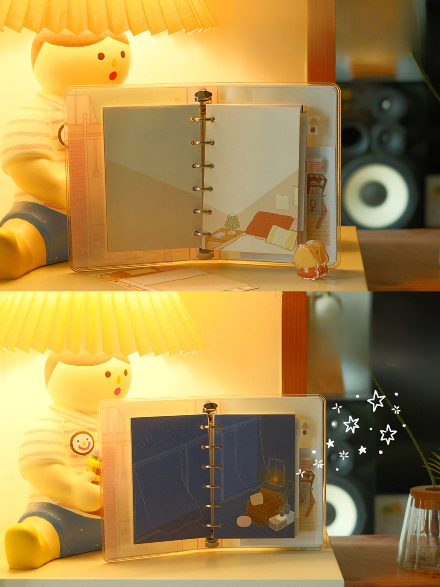 Little Room Monthly Planner Refill & Binder – M5 / A7 / A6per Sizes