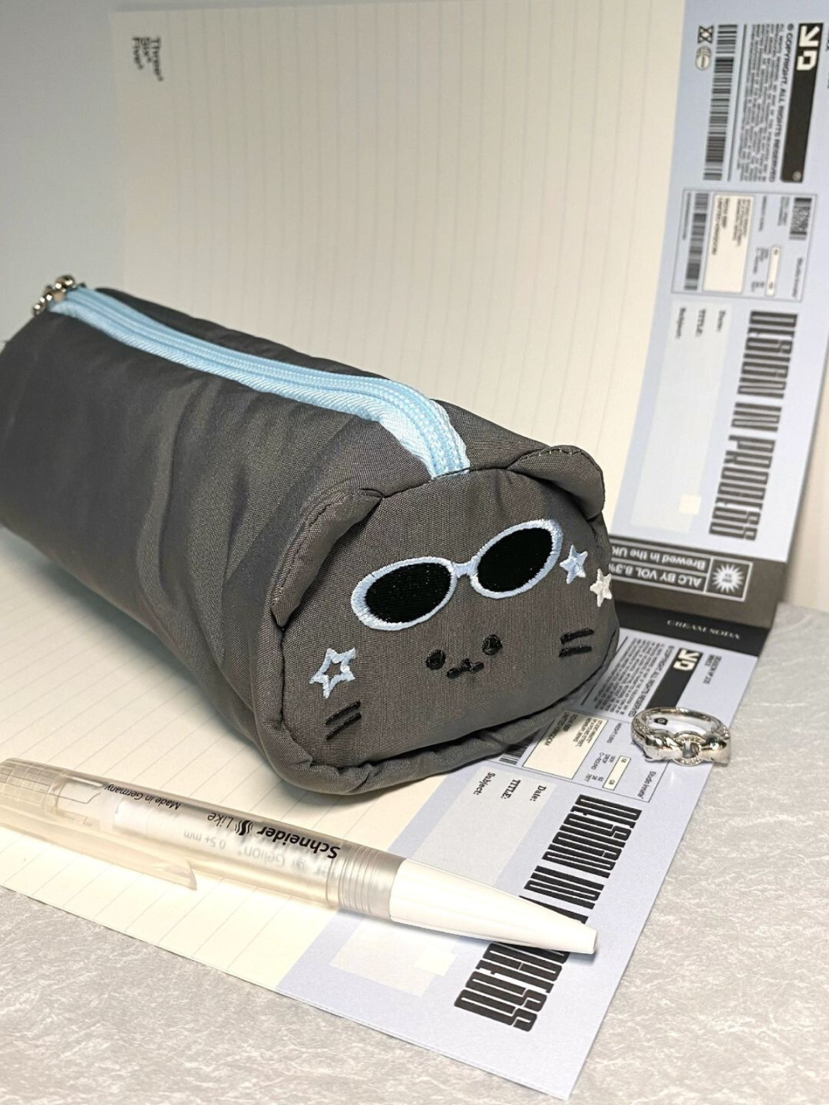 Cool Meow Pencil Pouch