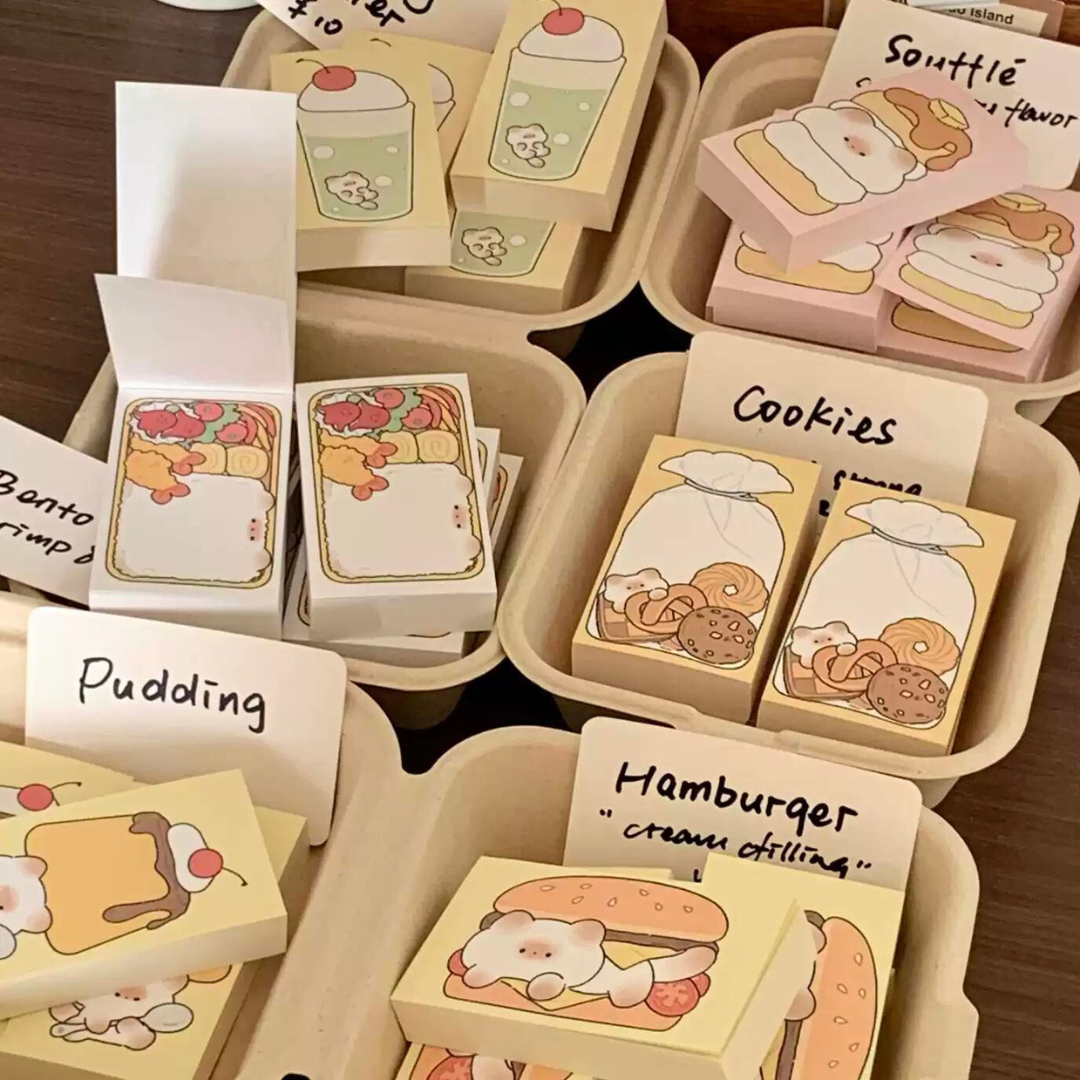 PuPu Food Series, Original Mini Notepad