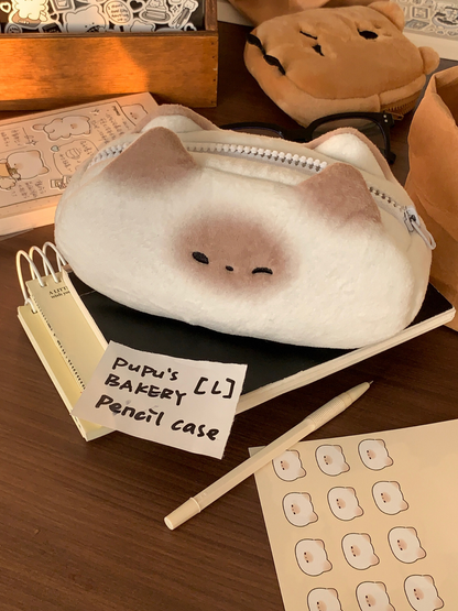 PuPu Kitten Bread Pencil Pouch