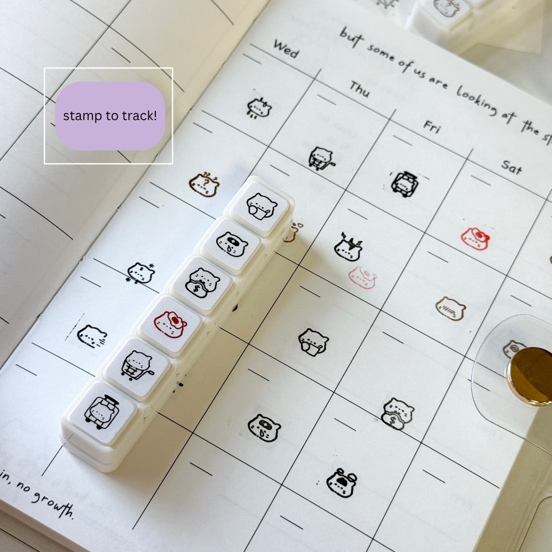 Original Cat Head 6-in-1 Stamps