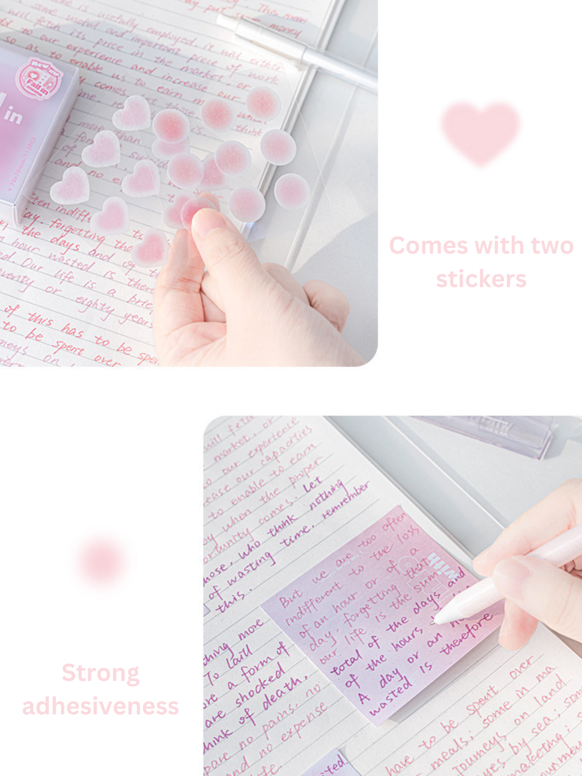 Fall in Collection Soft Gradient Mixed Notepaper