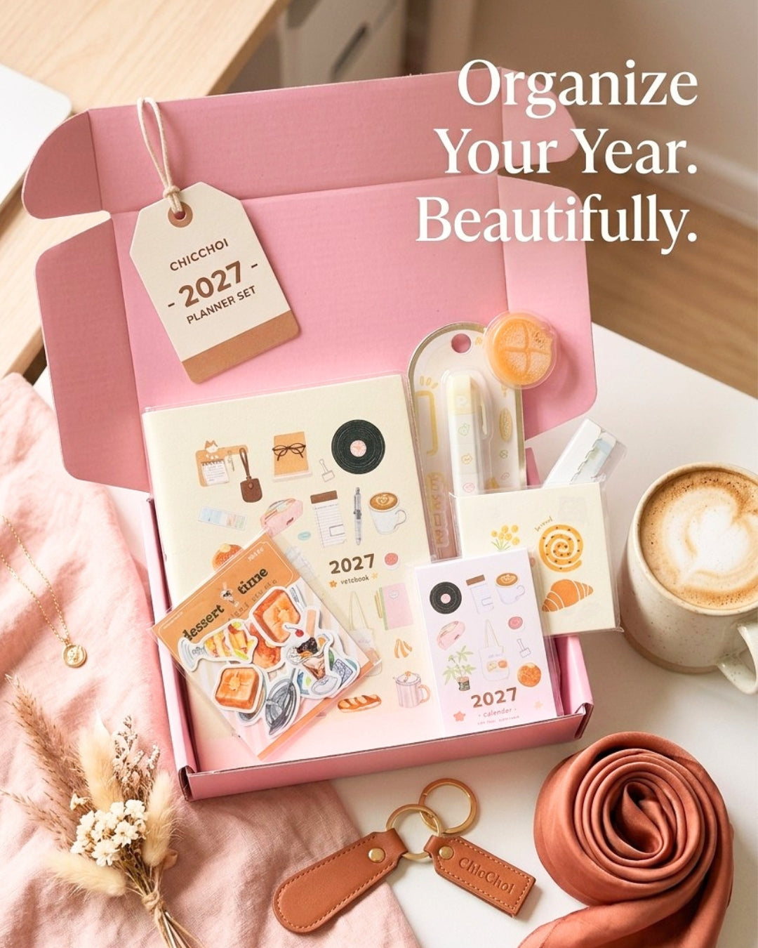 2027 A Beautiful Tomorrow B6 Illustrated Planner Gift Box Set