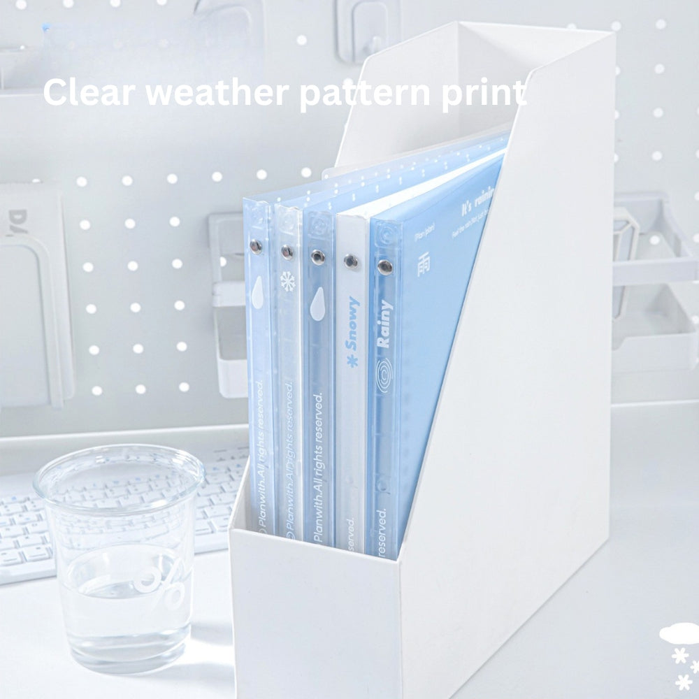 Weather Vibe B5 Frosted Softcover Loose Leaf Notebook