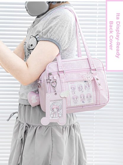 Clear Window Doll Carrier Ita Tote Bag