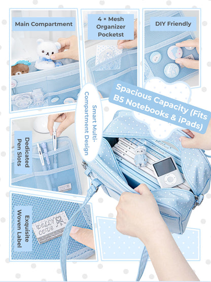 Clear Window Doll Carrier Ita Tote Bag