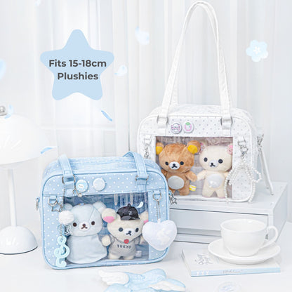 Clear Window Doll Carrier Ita Tote Bag