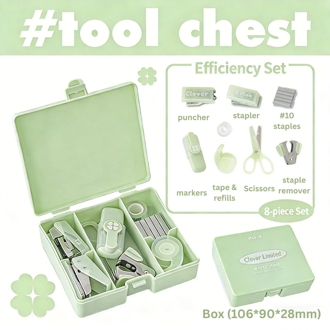 The "Pocket Studio" 8-in-1 Efficiency Tool Chest