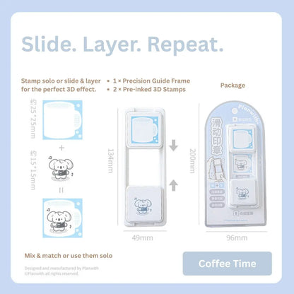 The Infinity Glide Precision Layering Stamp Set ChicChoi