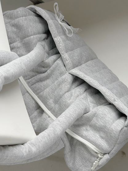 K-Style Puffer Tote Bag for Commute & Travel