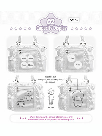 Satin Dream K-Pop Ita Crossbody & Shoulder Bag – Fan Support Essentials