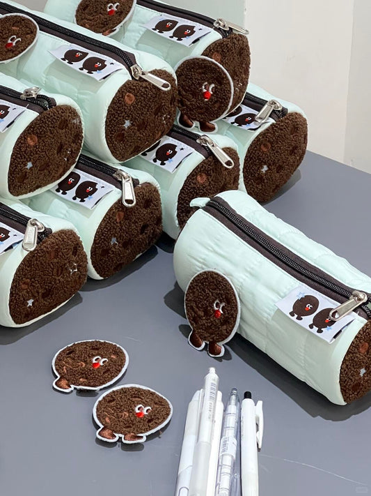 Original Design Mint Chocolate Cookie Pencil Pouch
