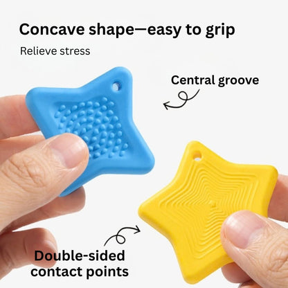 Anti-Lost Eraser Pack of 4 with Lanyard