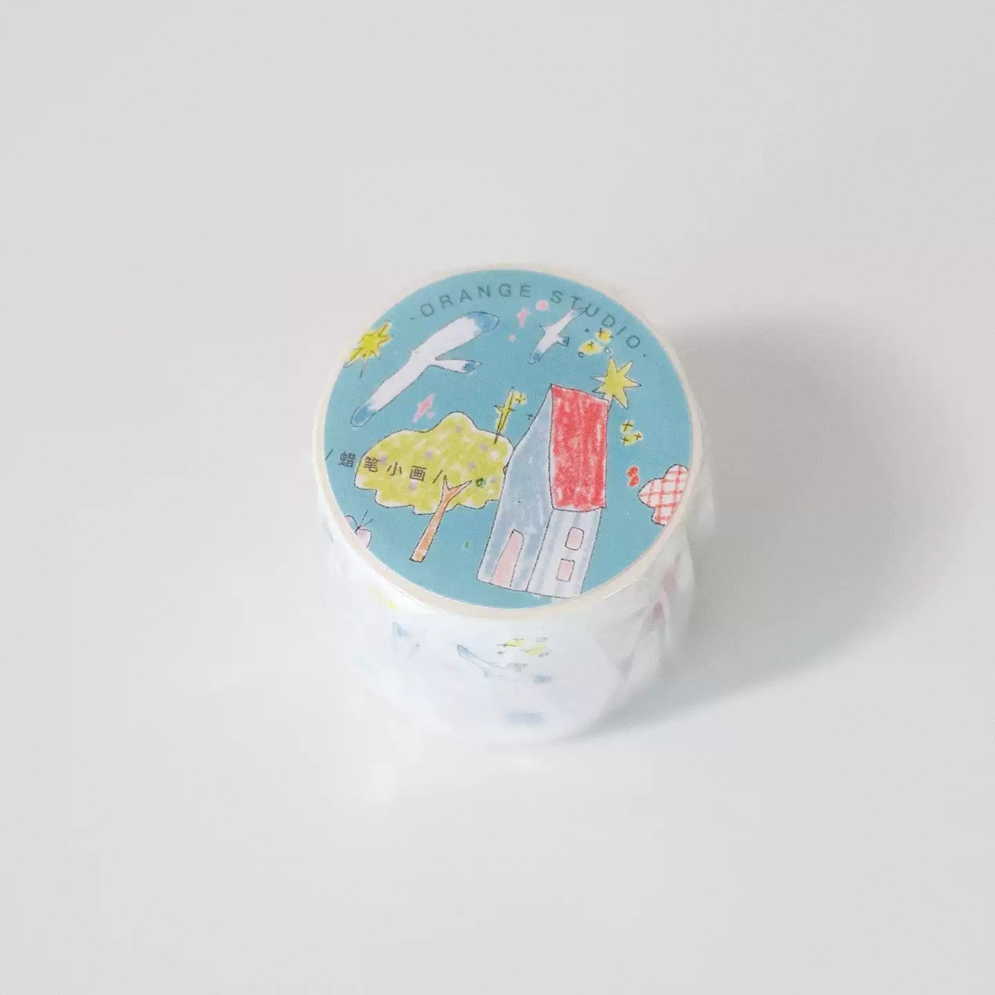 Crayon Chronicles Premium Die-cut Washi Tape