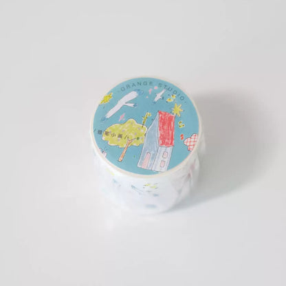 Crayon Chronicles Premium Die-cut Washi Tape