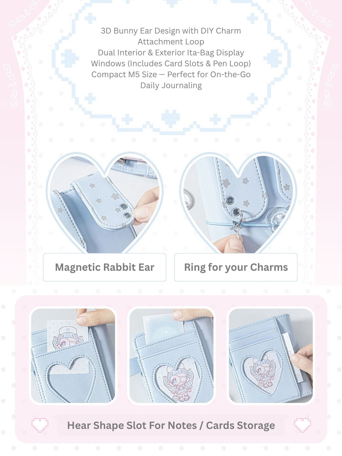 Bunny Ears M5 Binder Journal