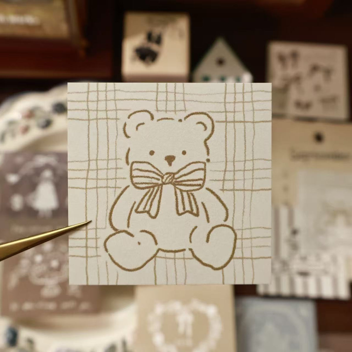Retro Fairytale Salt-Style Note Paper Pack