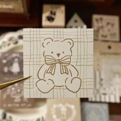 Retro Fairytale Salt-Style Note Paper Pack