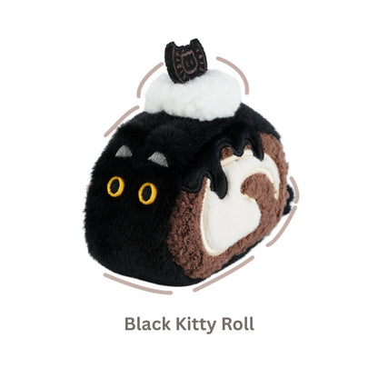 Original Creamy Swiss Roll Cat Plush Toy & Bag Charm