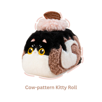 Original Creamy Swiss Roll Cat Plush Toy & Bag Charm