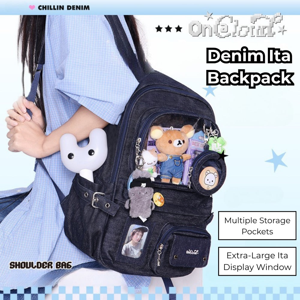 Dark Denim Ita Backpack