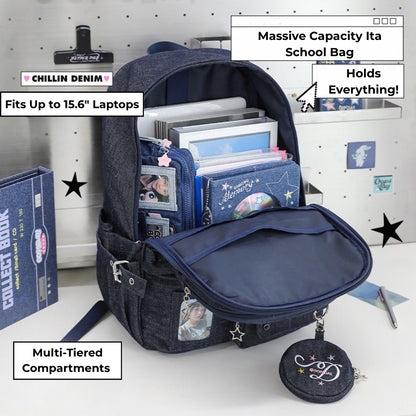 Dark Denim Ita Backpack