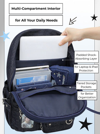 Dark Denim Ita Backpack