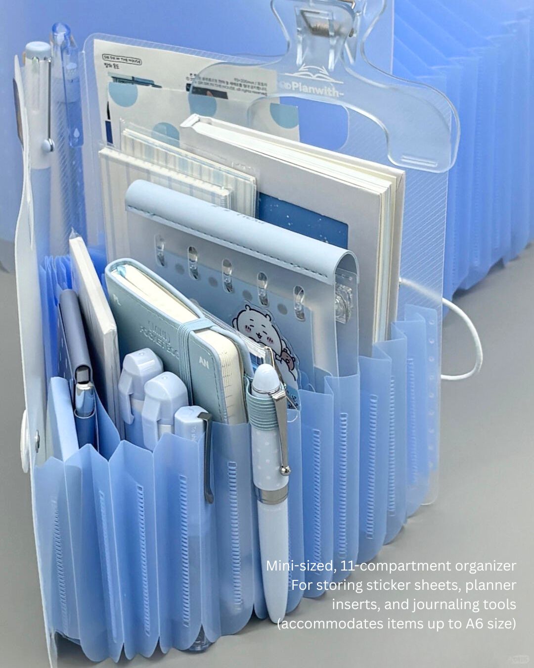 Portable Standing Accordion Folder