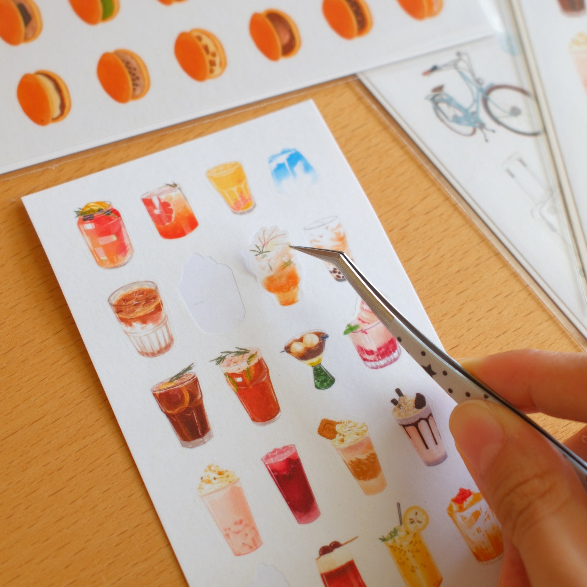Chubby Paws & Sweet Treats Original Washi Die-cut Sticker