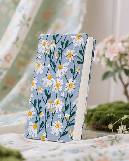 Spring Pulse A6 Floral Embroidered Handheld Notebook