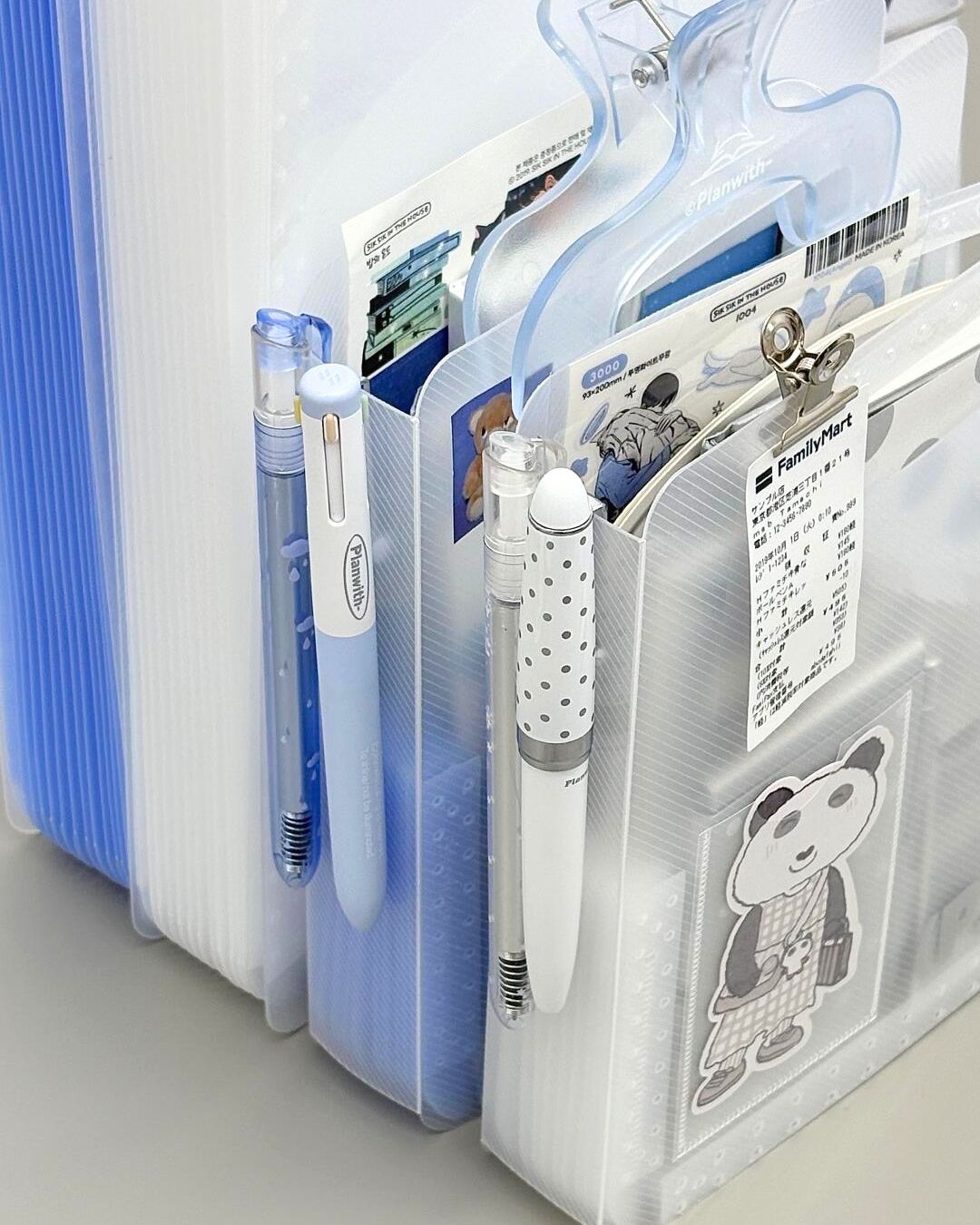 Portable Standing Accordion Folder