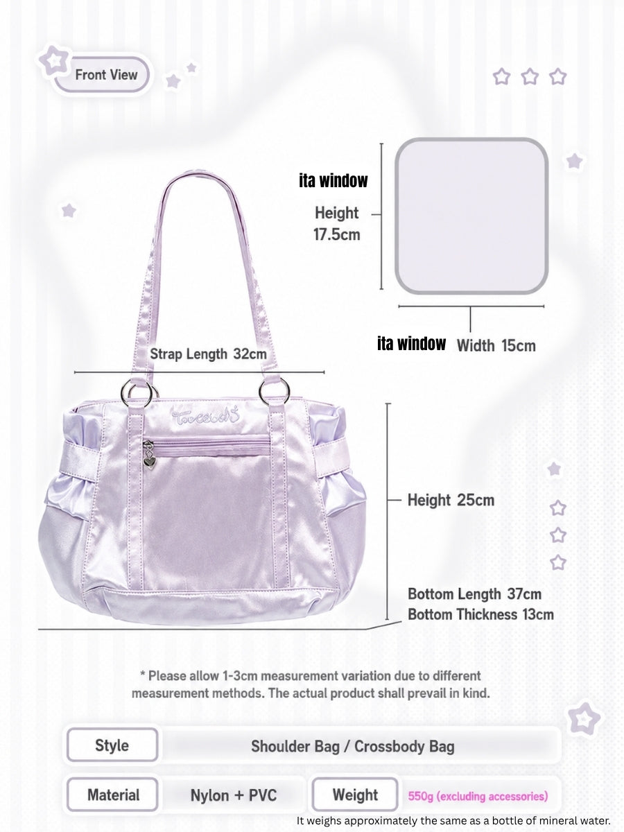 Satin Dream K-Pop Ita Crossbody & Shoulder Bag – Fan Support Essentials