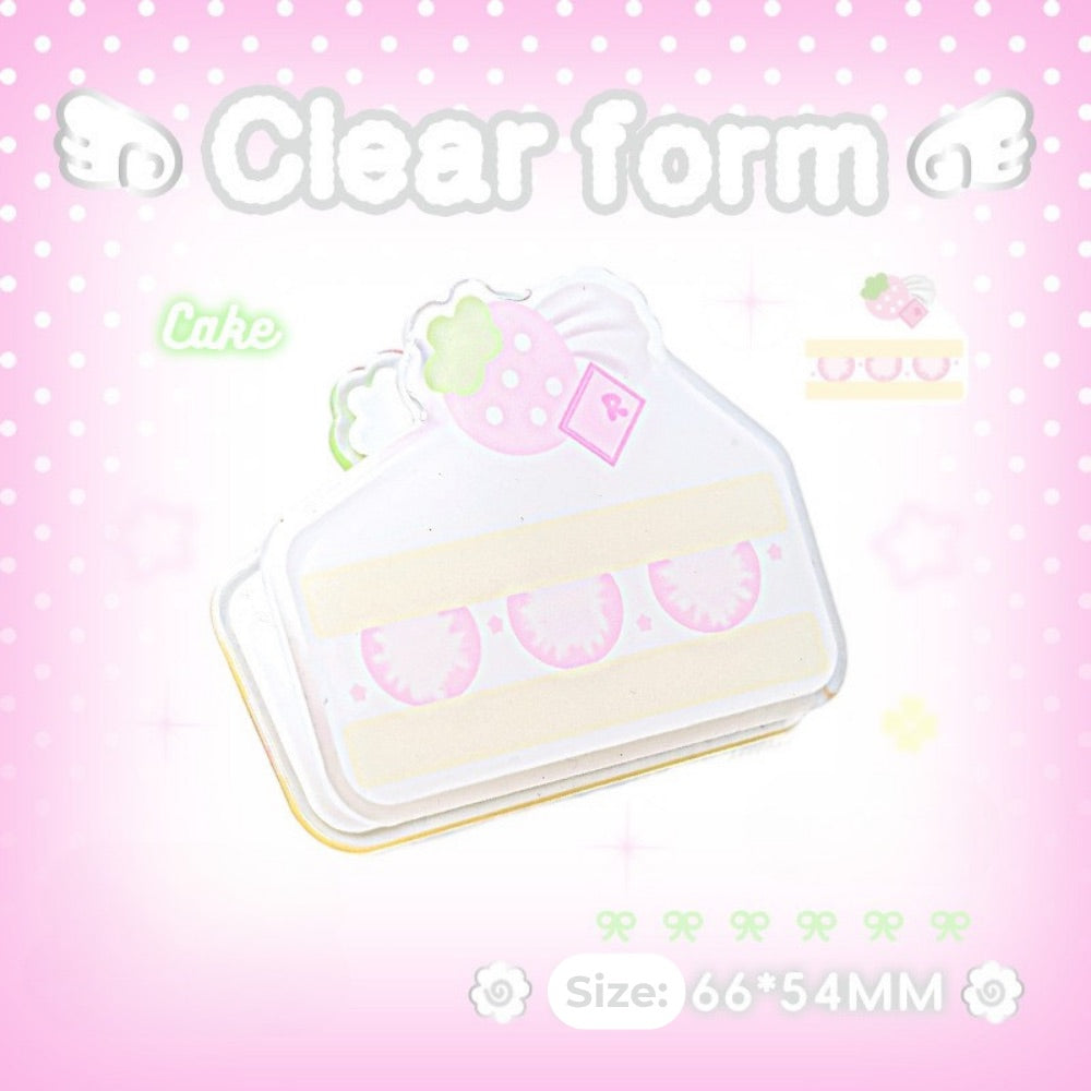 Fresh Spring Series Acrylic Cute Organizer Clips