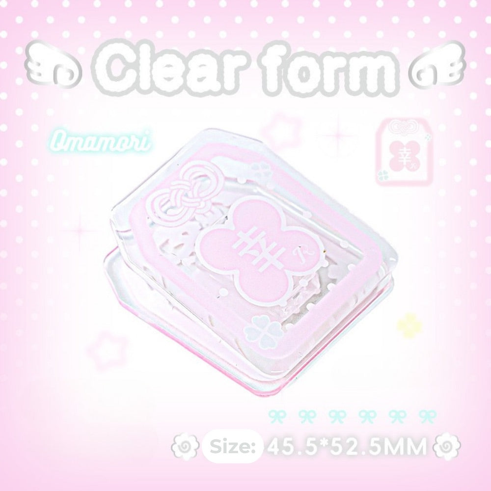 Fresh Spring Series Acrylic Cute Organizer Clips