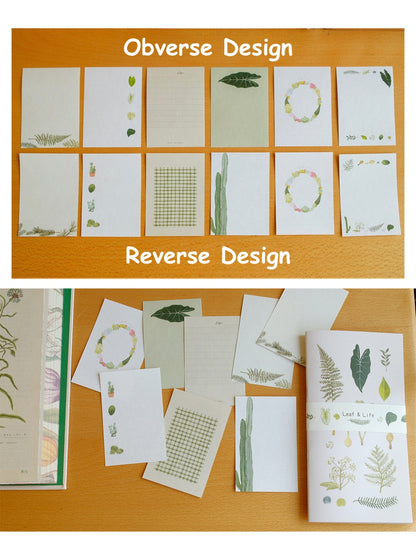 Botanical Mixed-Paper TN Journal & M5 Memo Pad
