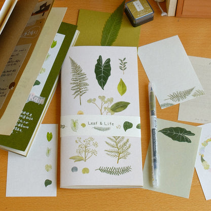 Botanical Mixed-Paper TN Journal & M5 Memo Pad