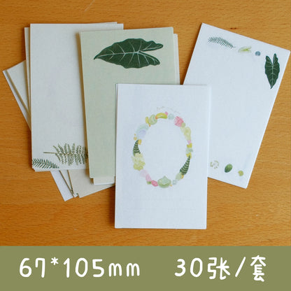 Botanical Mixed-Paper TN Journal & M5 Memo Pad