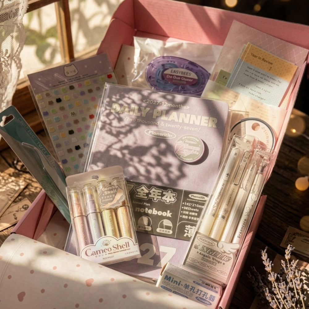 2027 Planner Gift & Setup Set (Purple)