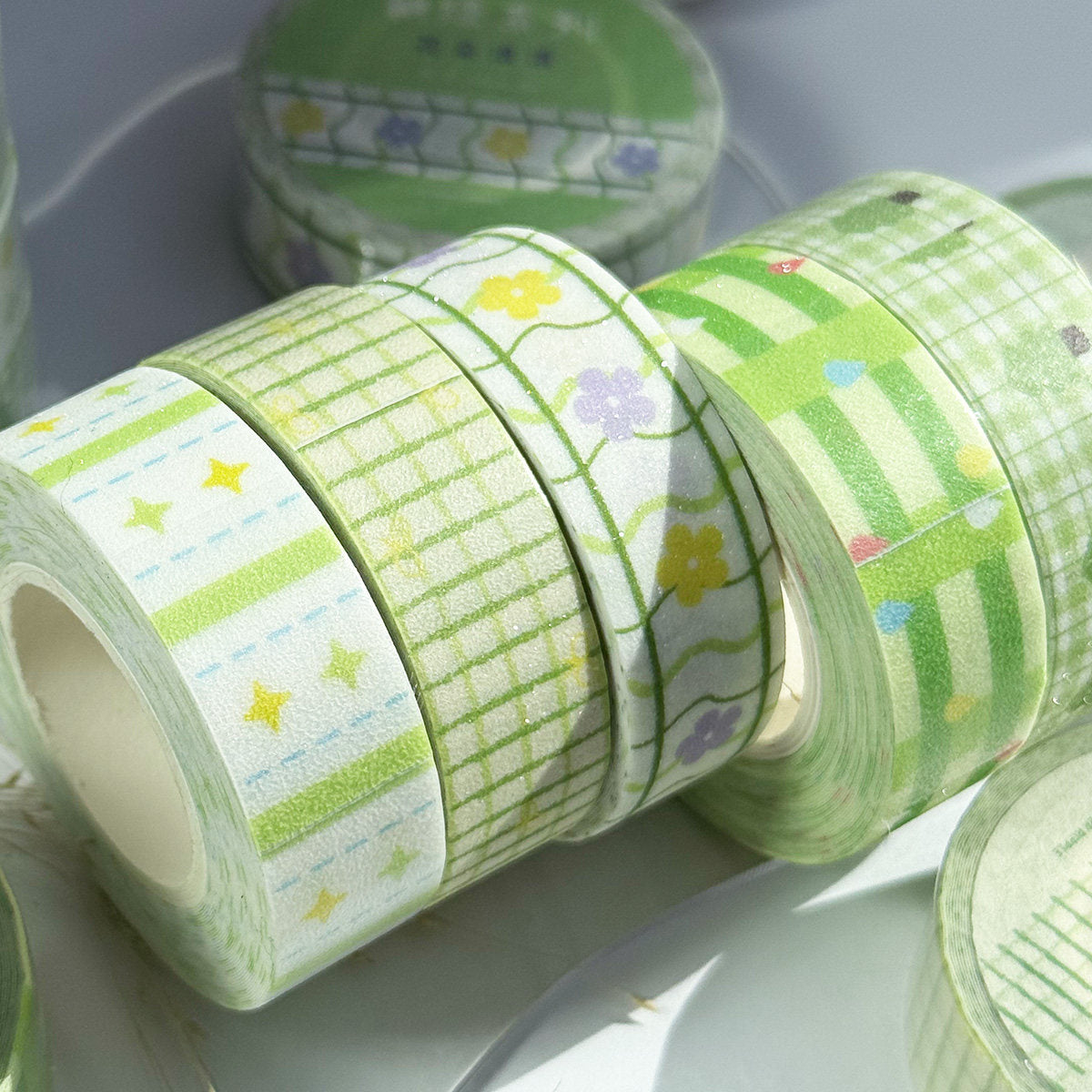 Morning Green Series Washi Tape