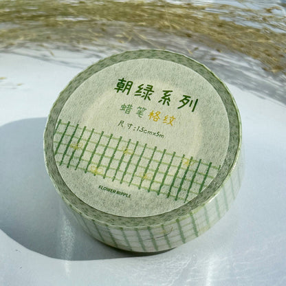 Morning Green Series Washi Tape