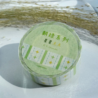 Morning Green Series Washi Tape
