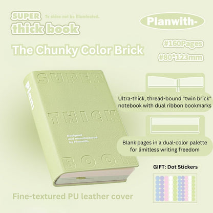 Chunky Color Brick Pocket Journal